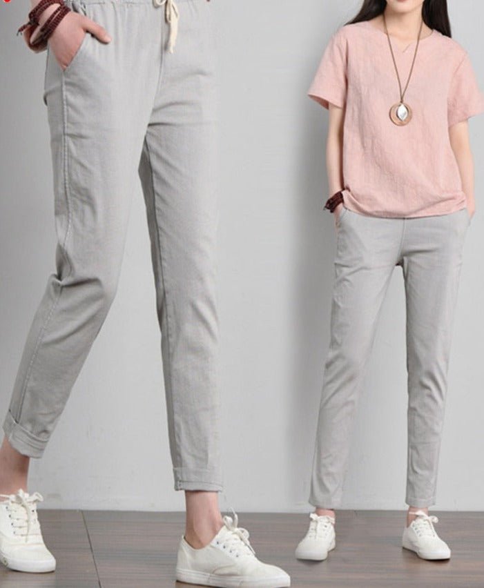 Linen Trousers - Naturenspires