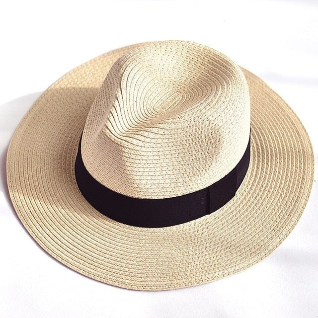 Medium Rimmed Straw Hat - Naturenspires