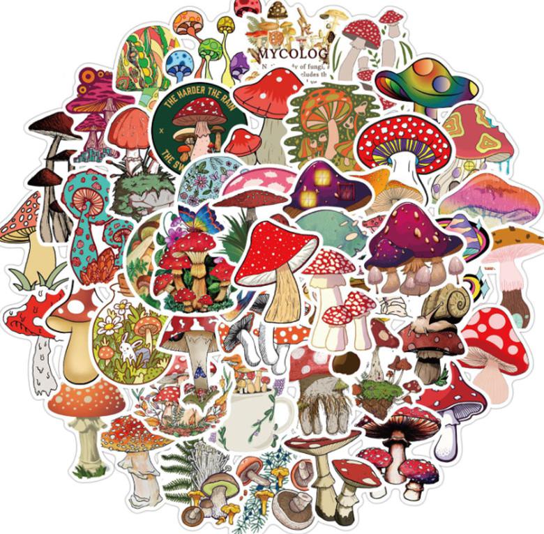 Mushrooms Decals - Naturenspires