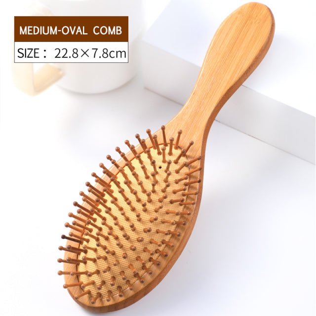 Natural Bamboo Hair Brush - Naturenspires