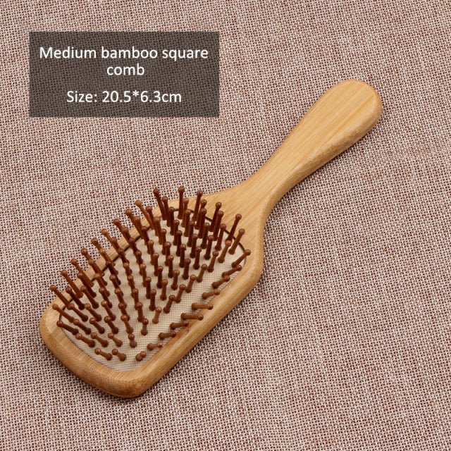 Natural Bamboo Hair Brush - Naturenspires