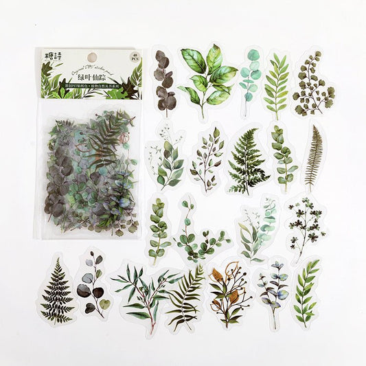 Realistic plant stickers - Naturenspires