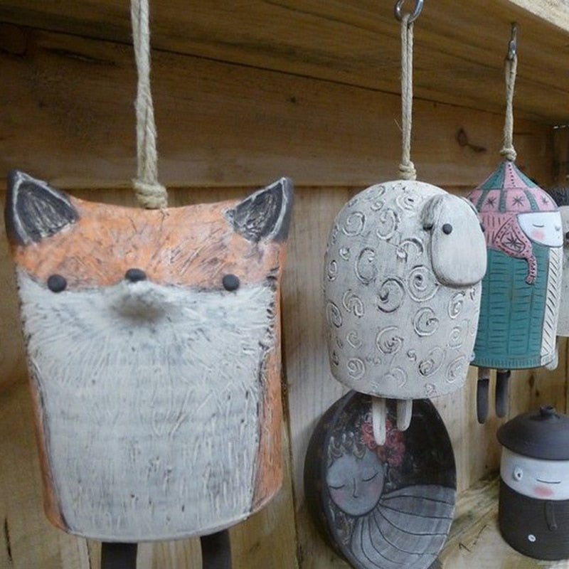 Rustic Animal Wind Chimes - Naturenspires