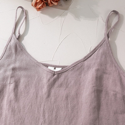 Vintage Linen Tank Top - Naturenspires