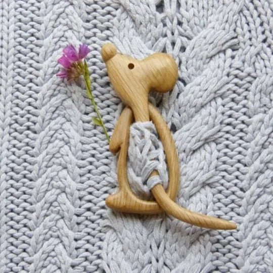 Wood Brooch Pins - Naturenspires